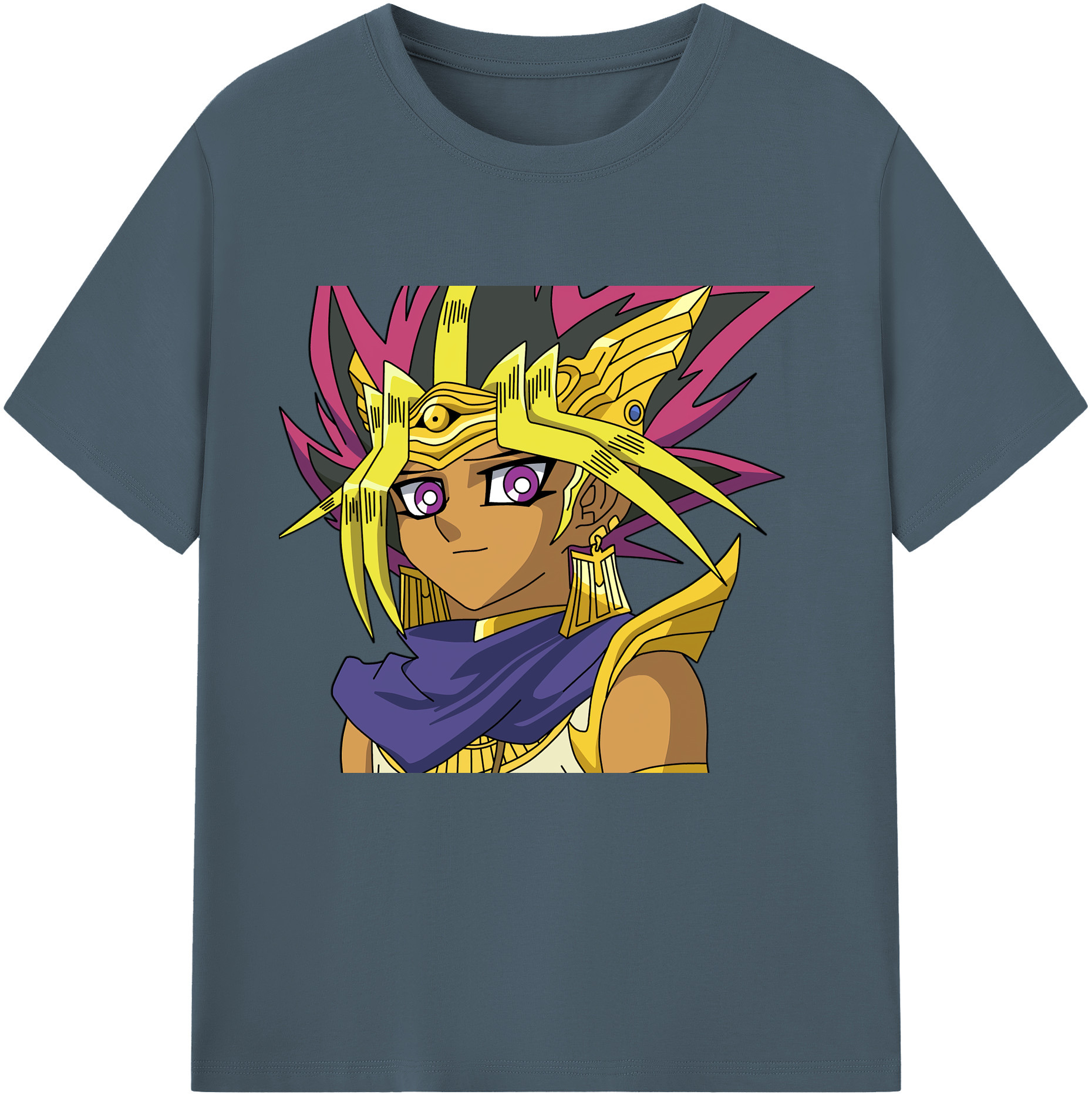 （画像用） 遊☆戯☆王 Yu-Gi-Oh! 綿100％半袖Tシャツ（フロントプリント）
